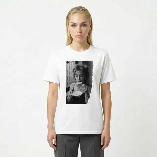 Seetees Cappuccino Break t-shirt donna comoda