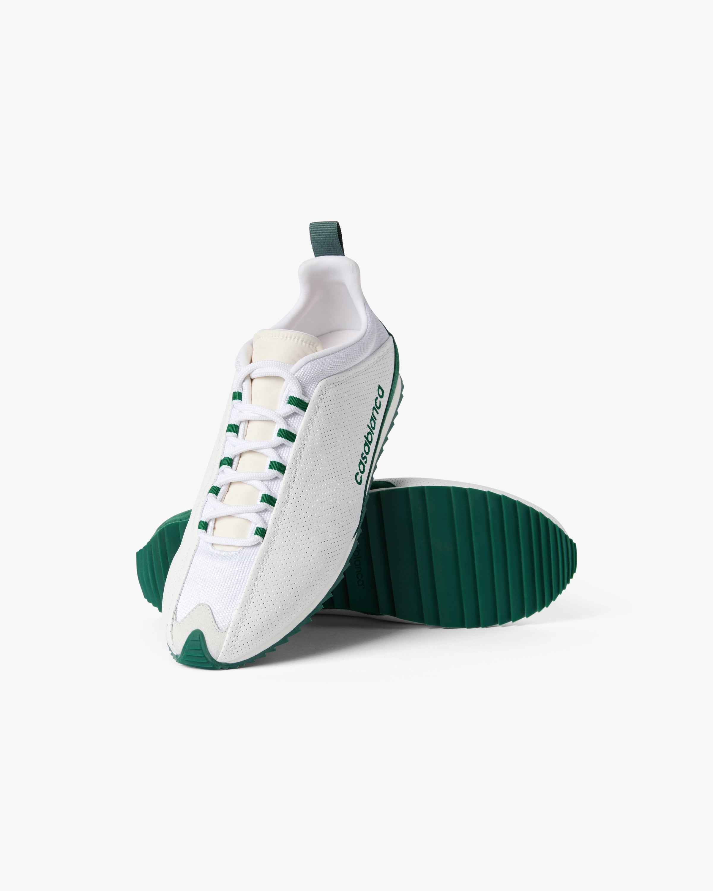 Casablanca Khopesh Sneakers Bianche Verdi Donna