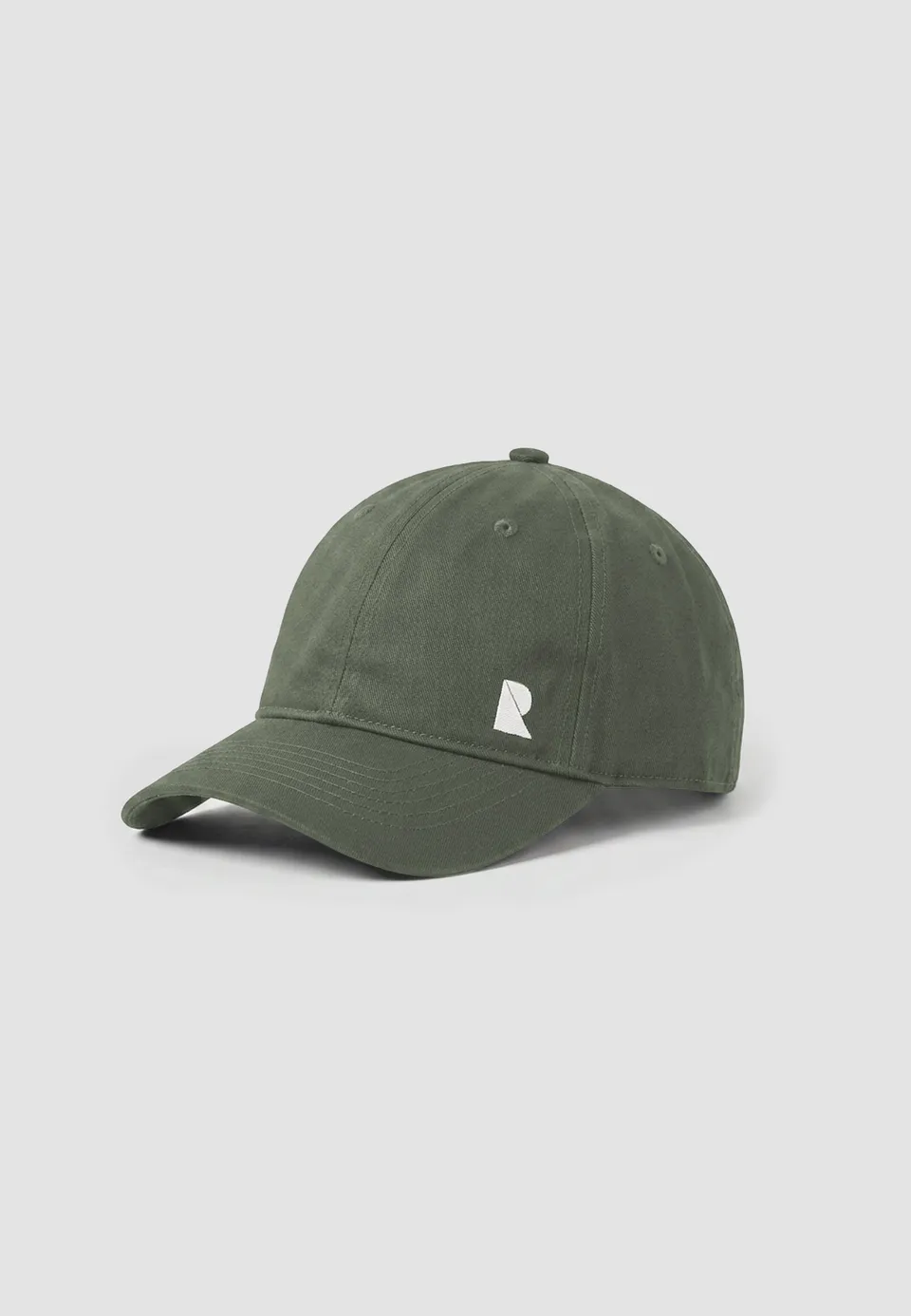 Recolution Tupelo Logo cappellino dark khaki cotone bio