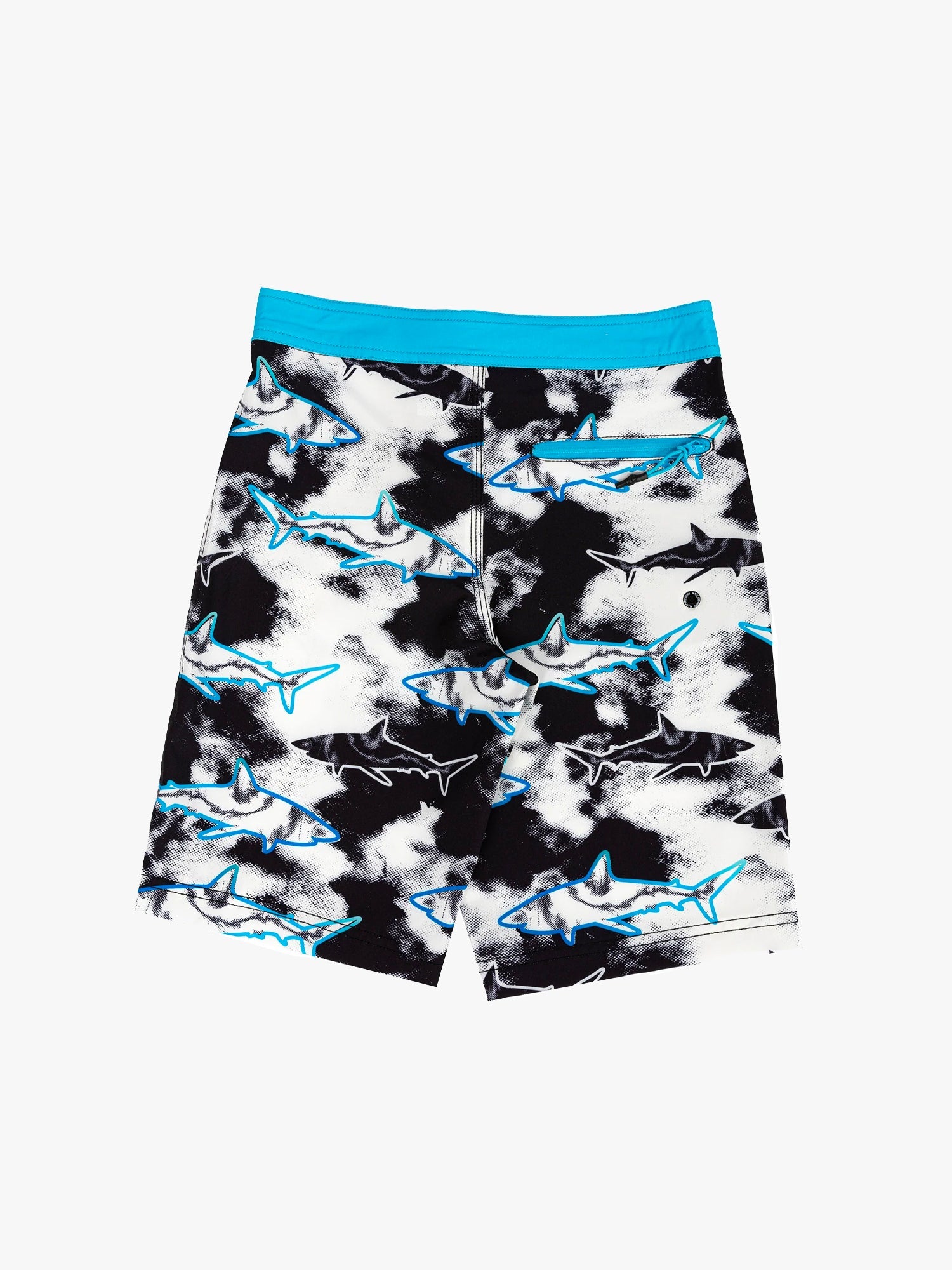 Maui and Sons Line Up boardshort bimbo blu elastan