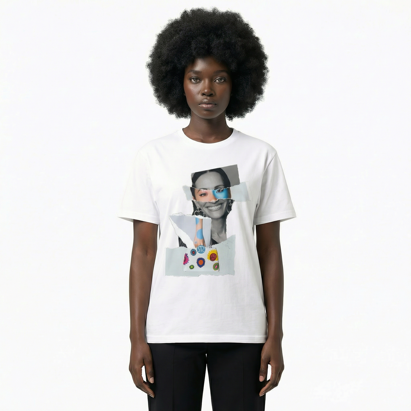 Seetees The Mag Smile t-shirt grafica stampata