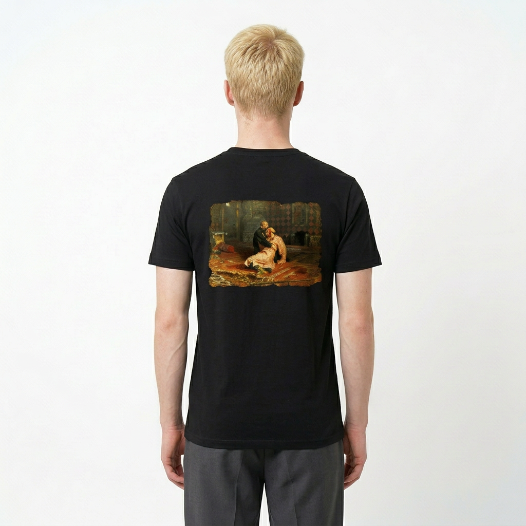 Seetees Spreading Art Ivan Il Terribile T-shirt fronte retro