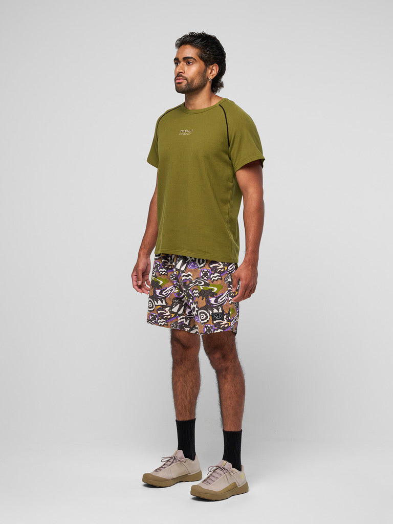 Maui and Sons Molten Jam pantaloncini cotone fantasia