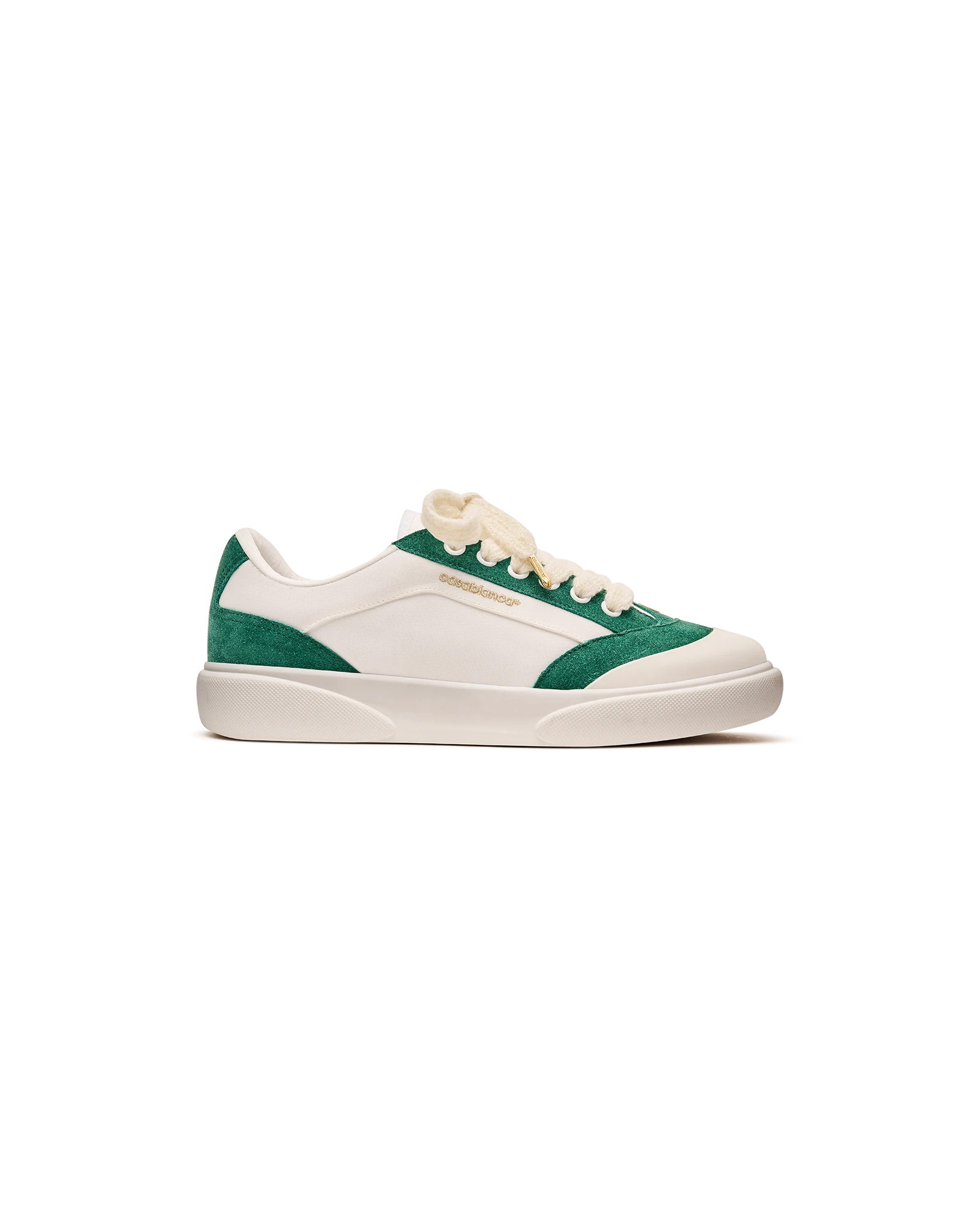 Casablanca Del Mar Sneakers Bianche Verdi Pelle