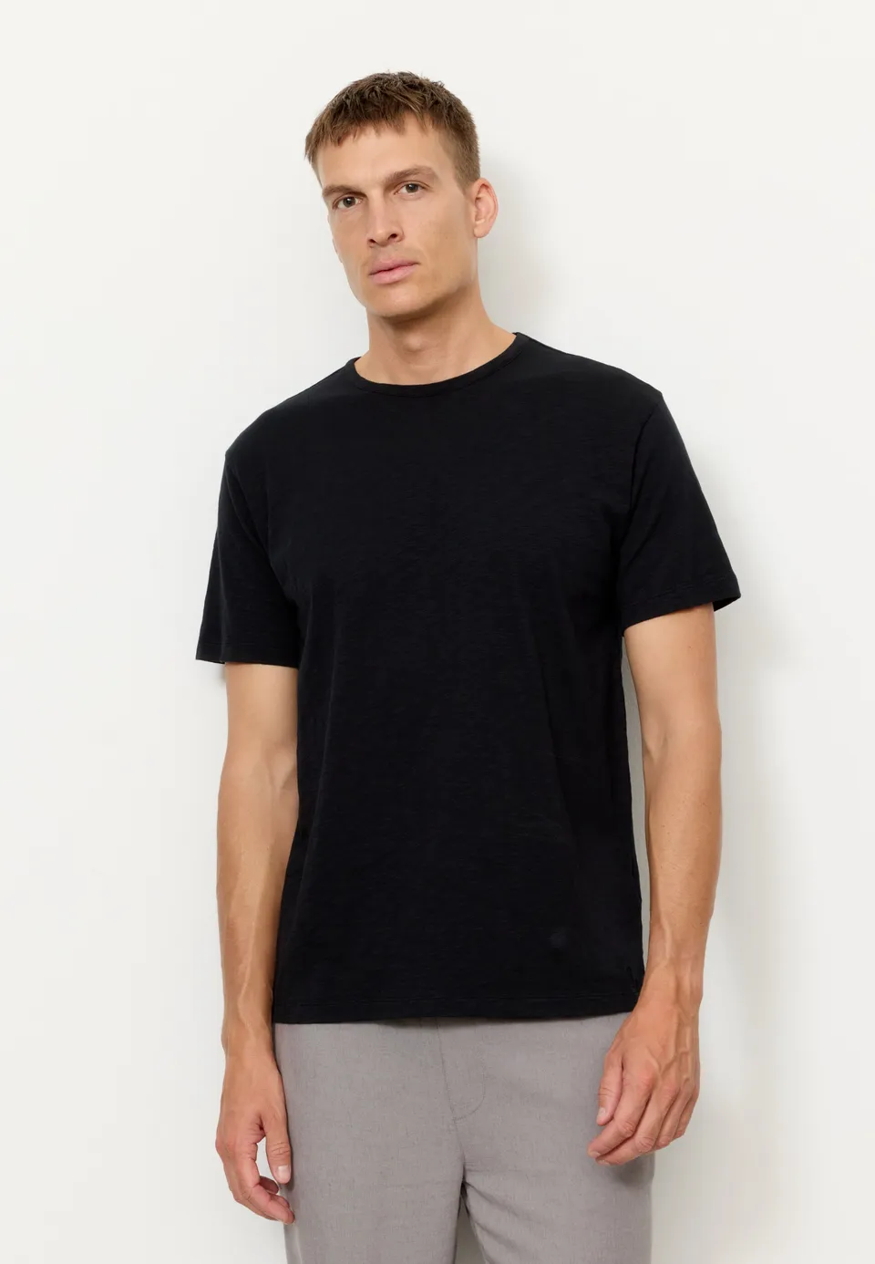 Recolution BAY t-shirt nera cotone bio vestibilità comoda