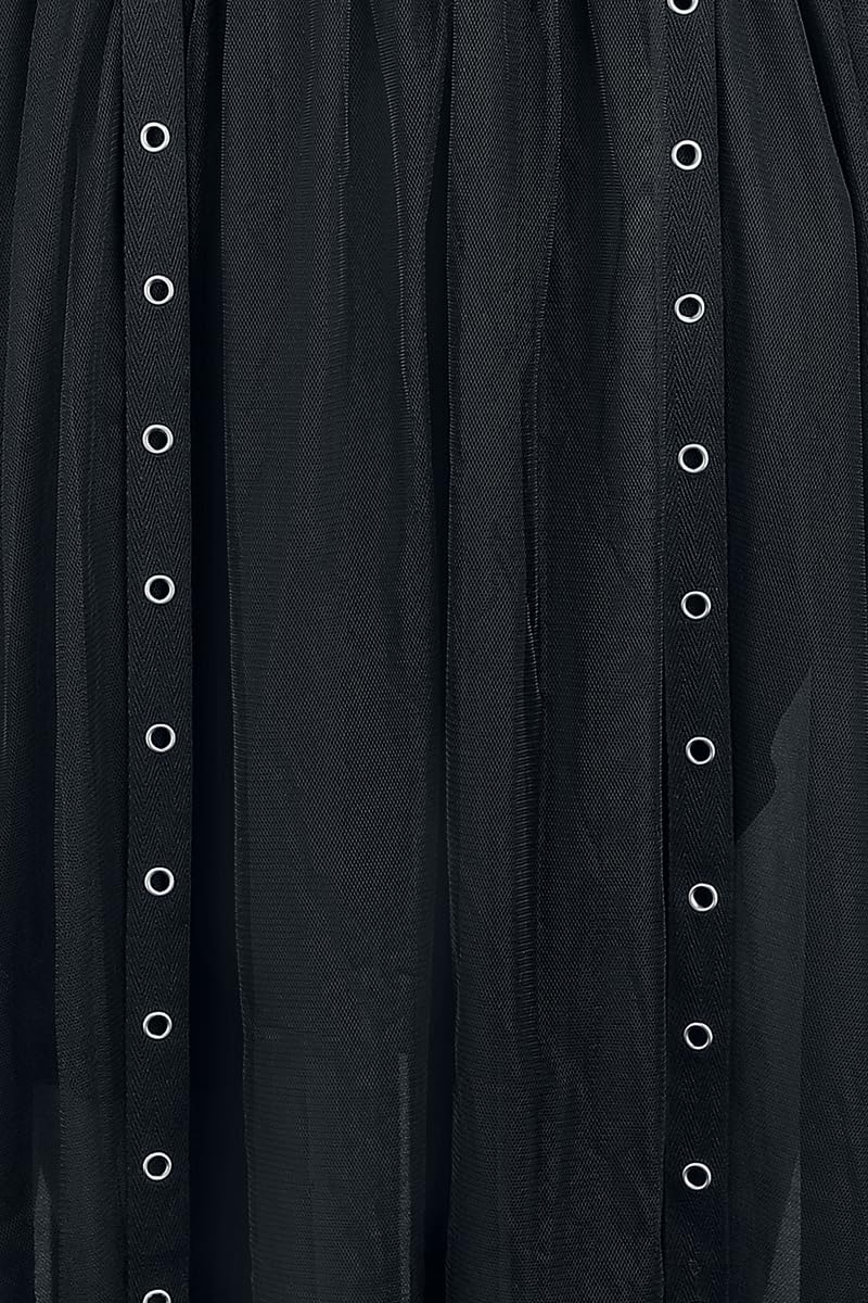 Gothicana by EMP vestito nero midi lunghezza media