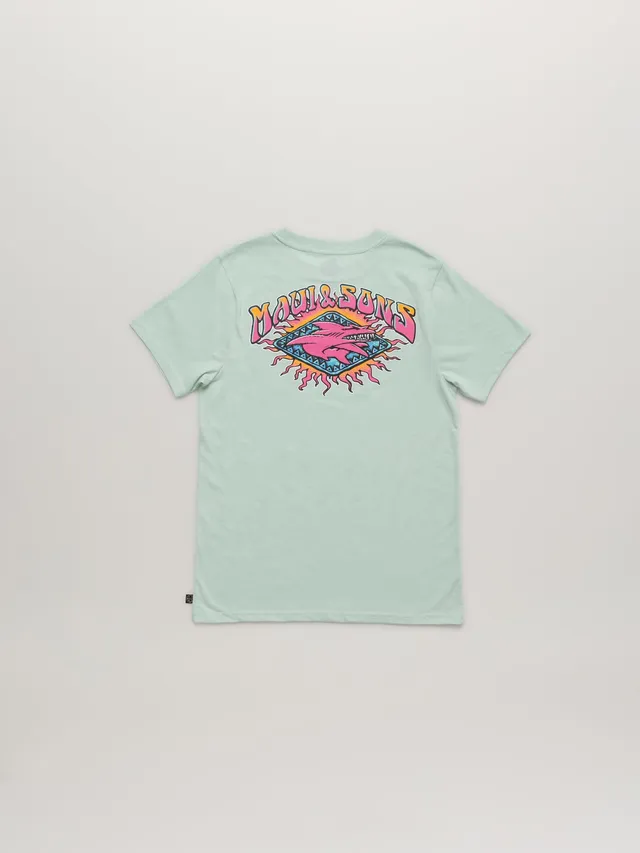 Maui and Sons Aggro Life t-shirt Surf Spray cotone traspirante