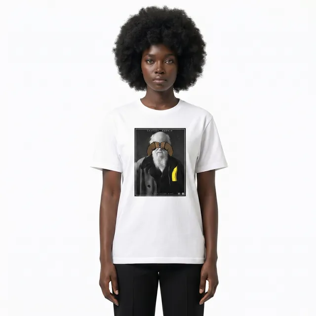 Seetees Darwin t-shirt grafica 1800