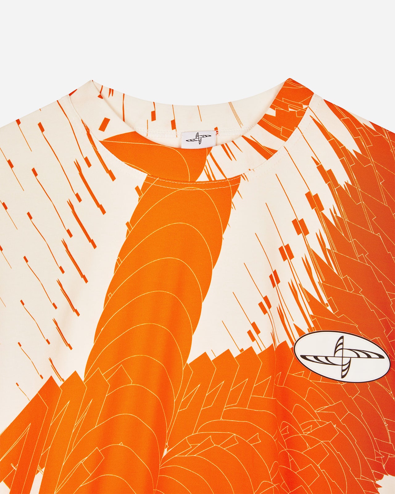 Noskra Brutal T-shirt stampata cotone pezzo unico