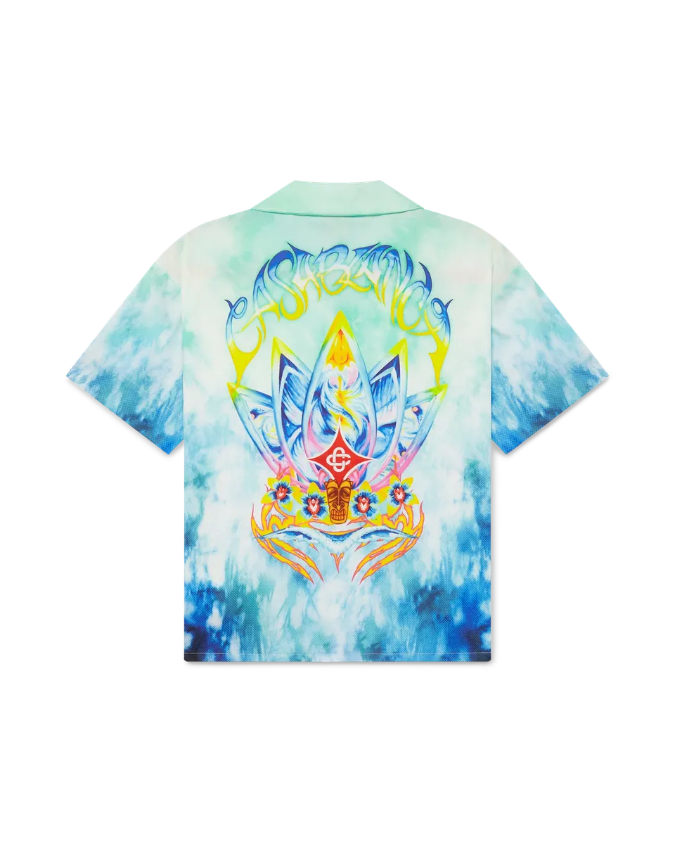 Casablanca Aloha camicia bambino cotone stampata 7-8 anni