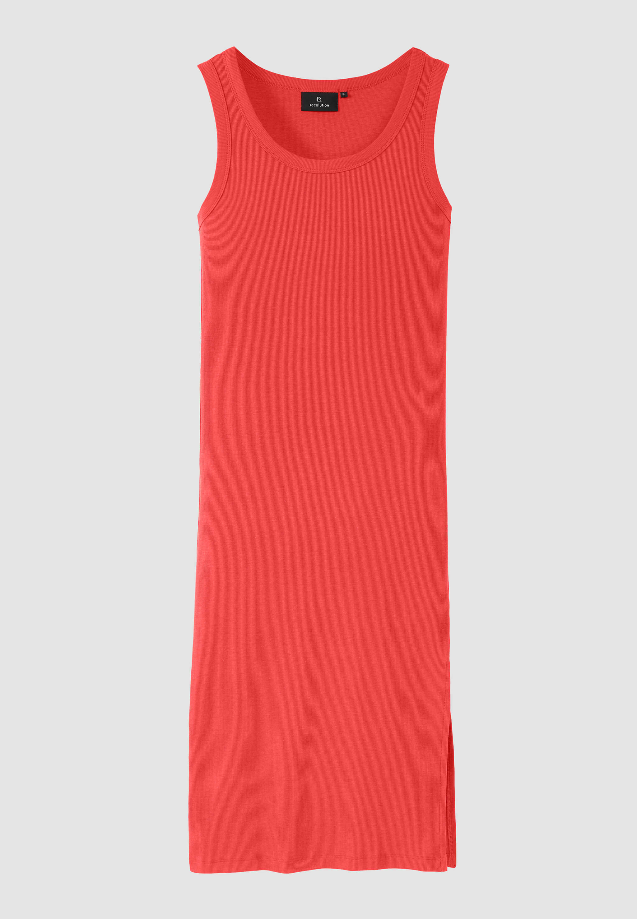 Recolution Primrose Vestito donna jersey rosso lava elasticizzato