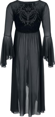 Gothicana by EMP cardigan L nero con ricamo