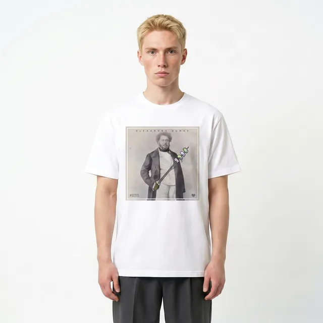 Seetees Dumas t-shirt stampa 1800