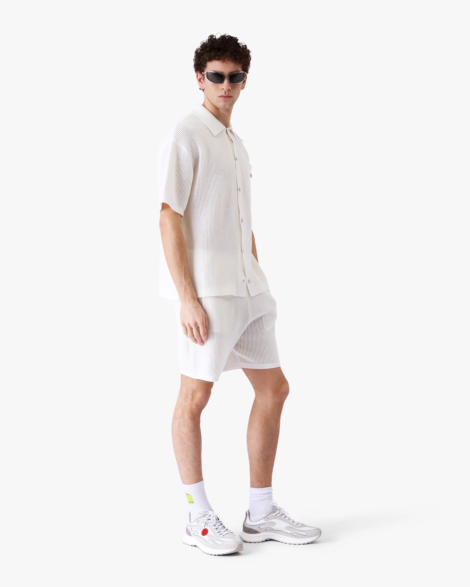 Casablanca Stade Grey sneakers uomo grigie suola scolpita