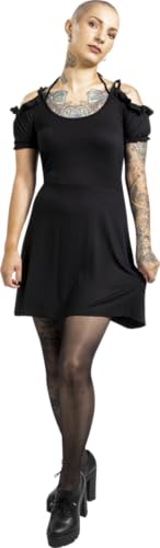 Gothicana by EMP abito corto donna nero pizzo