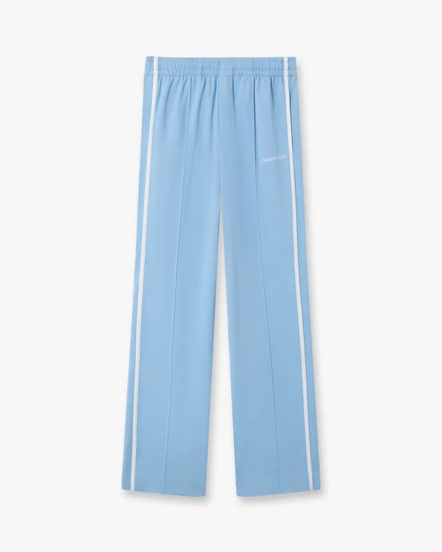 Casablanca Pique pantaloni tuta azzurro chiaro