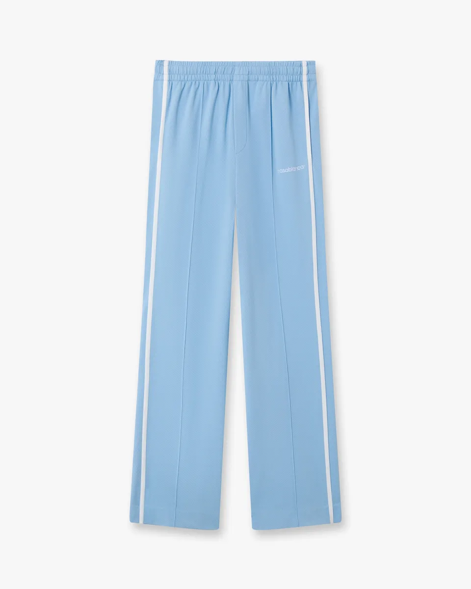 Casablanca Pique pantaloni tuta azzurro chiaro