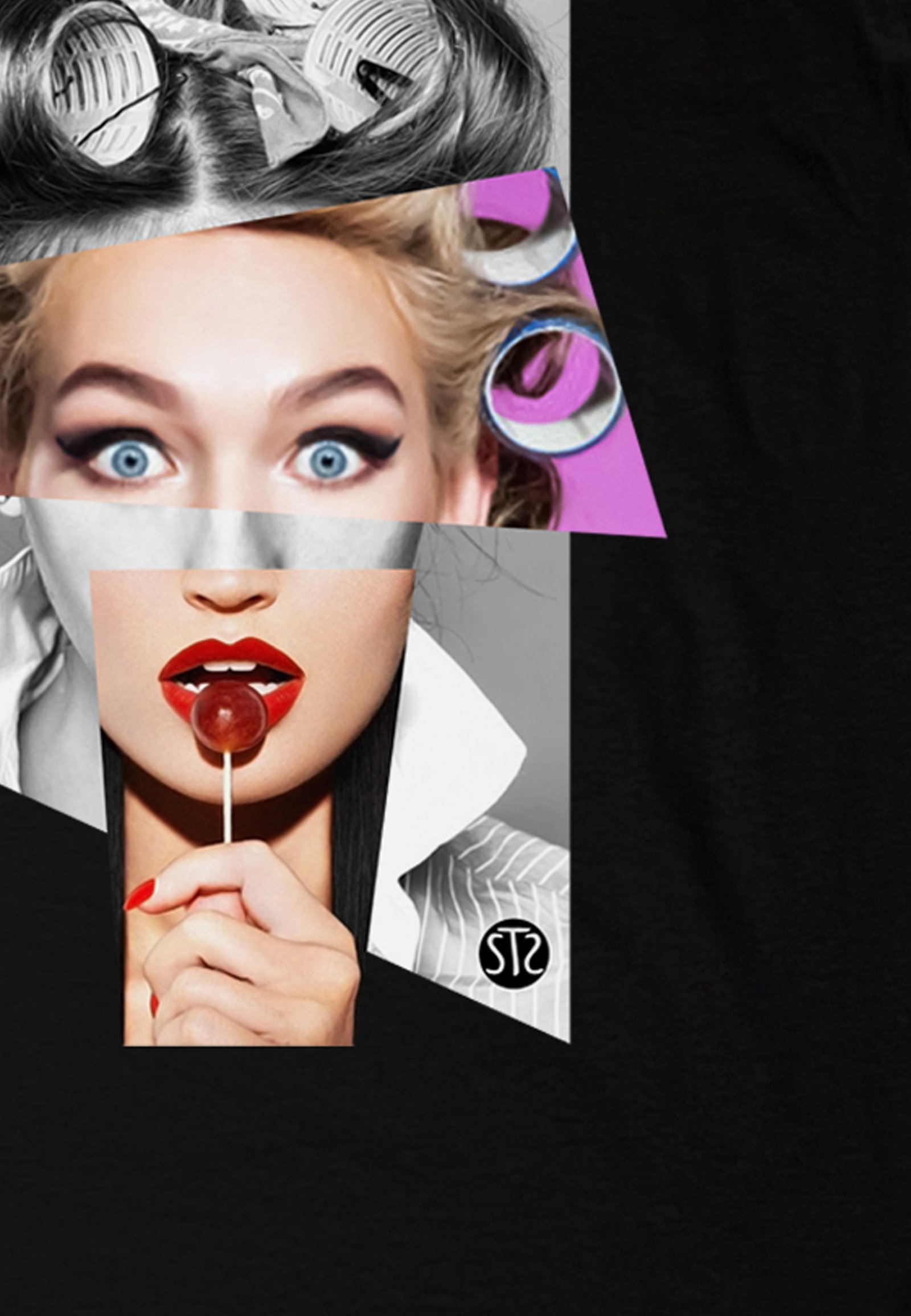 Seetees Lollipop t-shirt stampa dolce