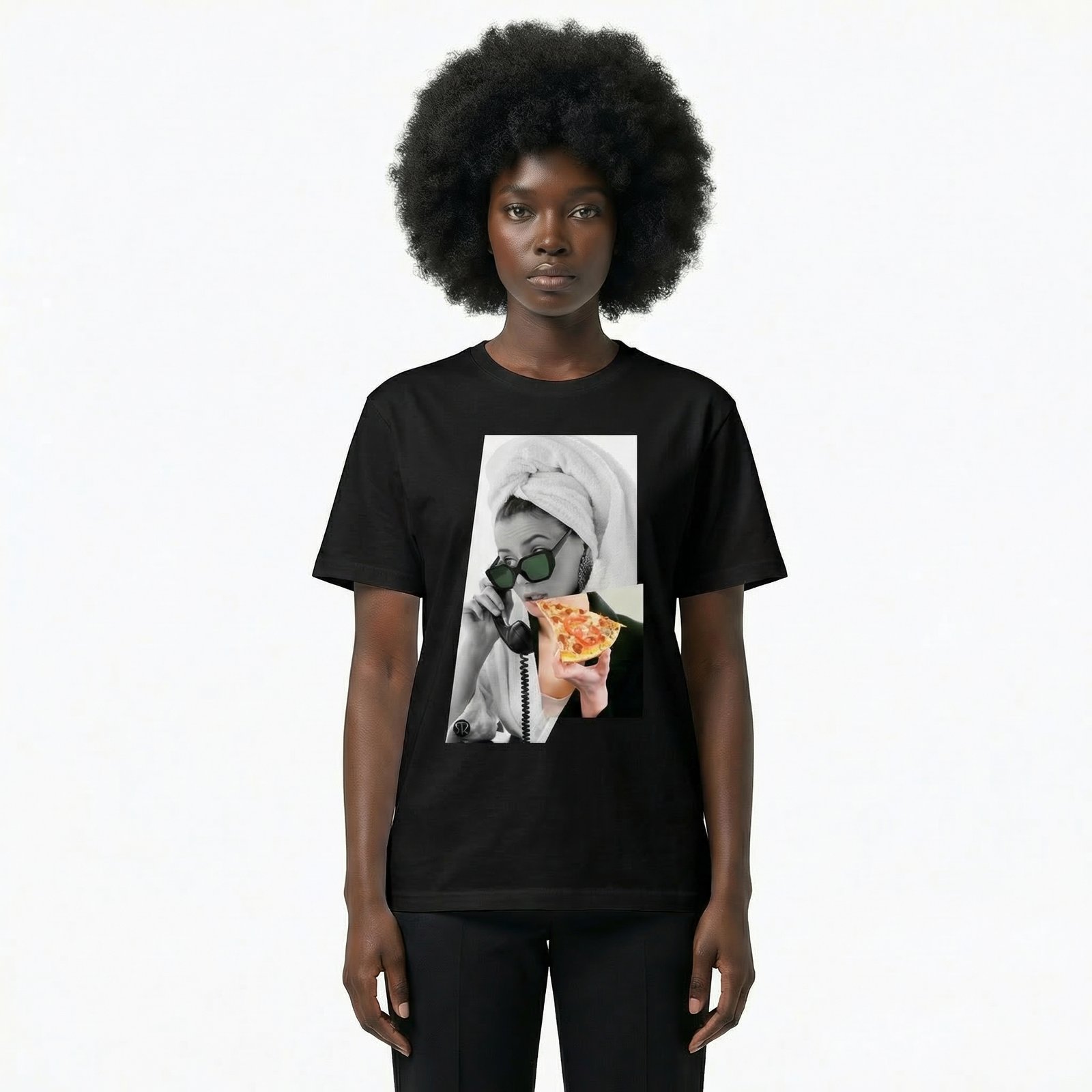 Seetees Pizza T-shirt stampa food