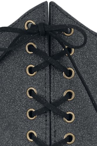 Gothicana by EMP cintura donna nera con lacci