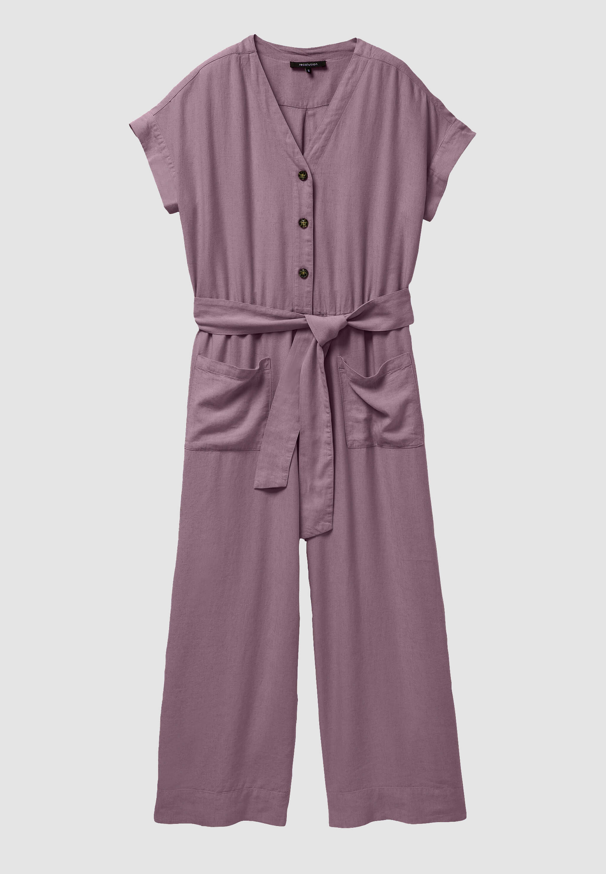 Recolution Dianella tuta donna mystic grape in lino