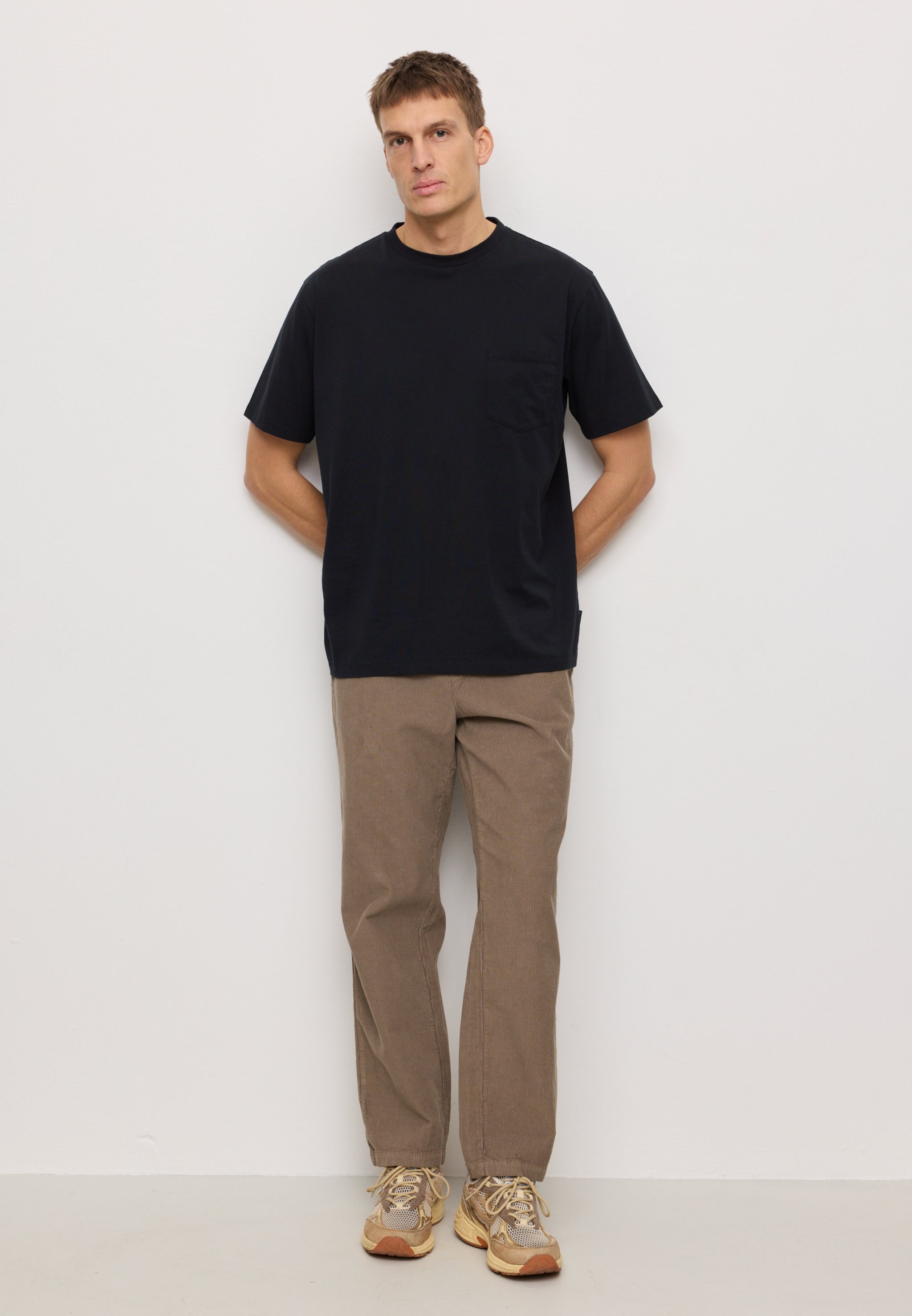 Recolution Aposeris Pocket t-shirt nera uomo