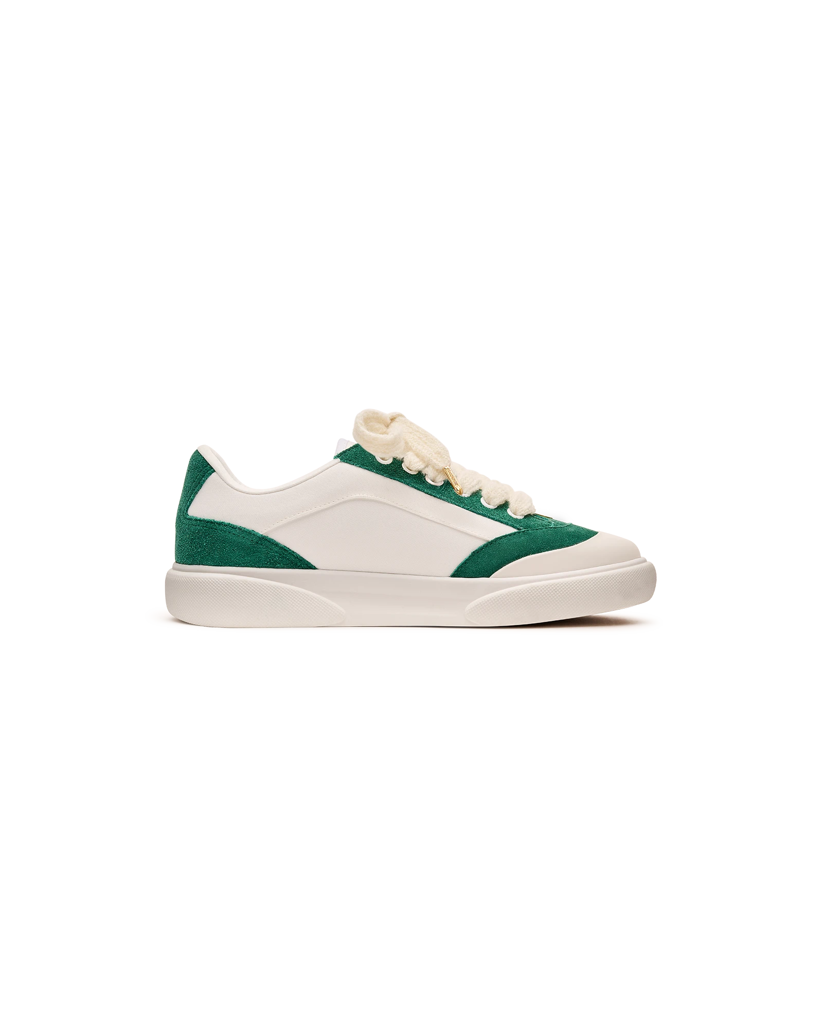 Casablanca Del Mar Sneakers Bianche Verdi Tela