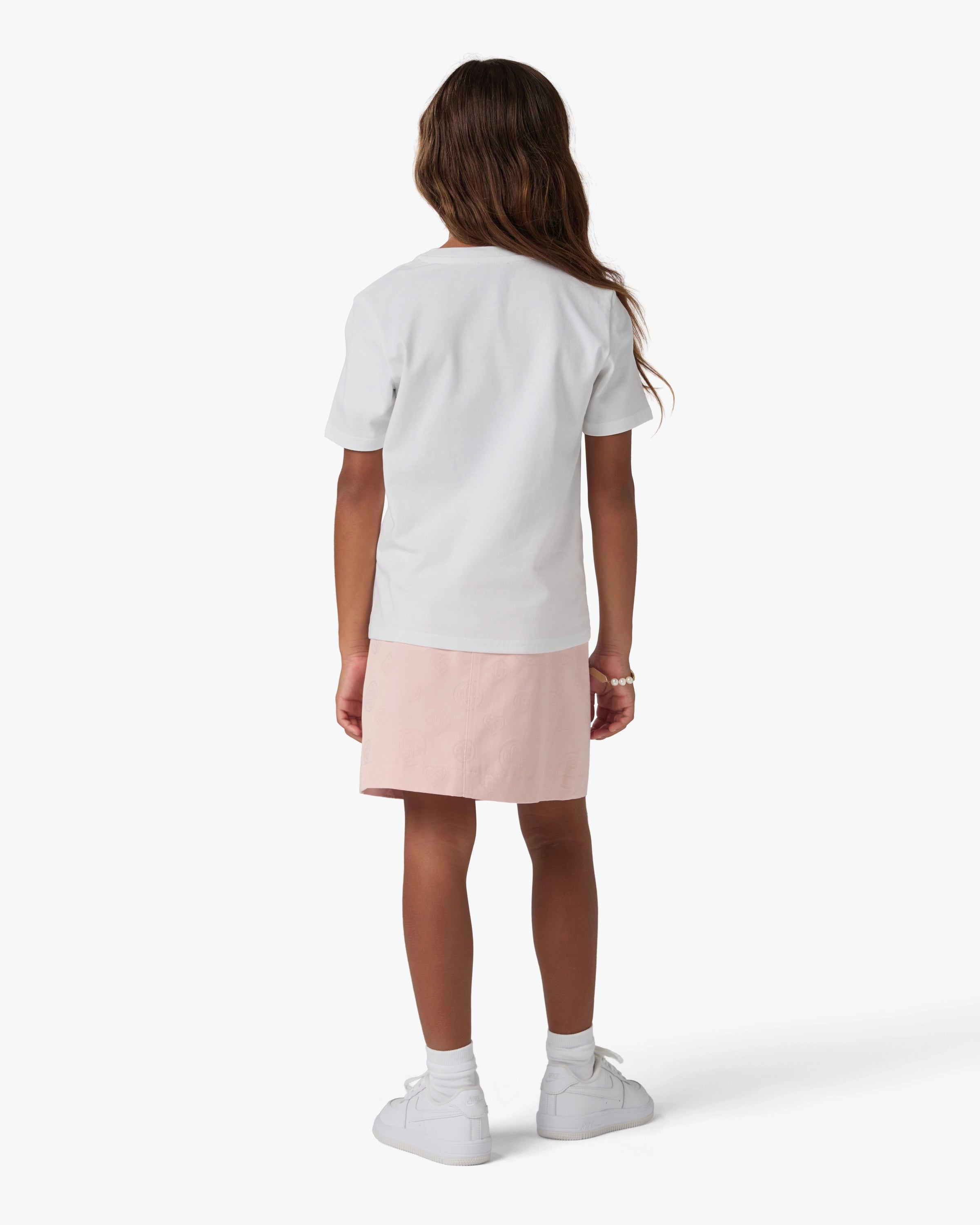 Casablanca Airspray t-shirt bambino bianca cotone organico