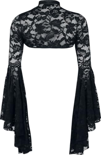 Gothicana Dark Romance bolero nero M coprispalle gotico
