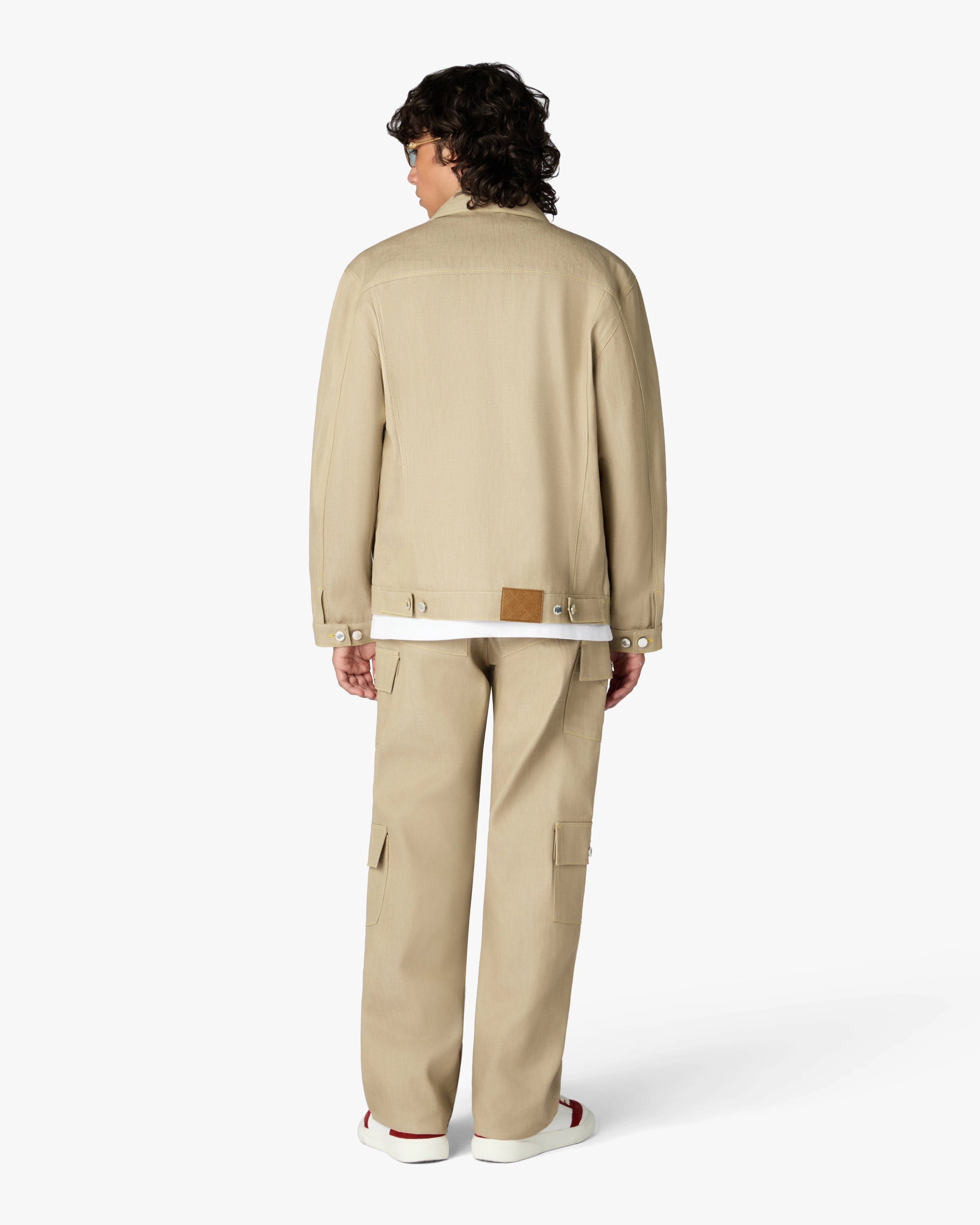 Casablanca Desert Canvas jeans beige denim giapponese