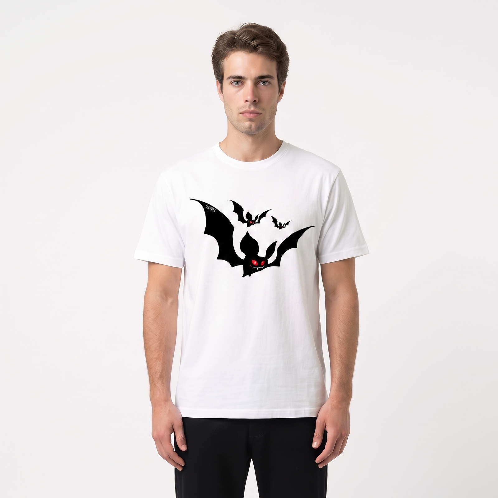 Seetees 1800s Stoker's bats t-shirt manica corta