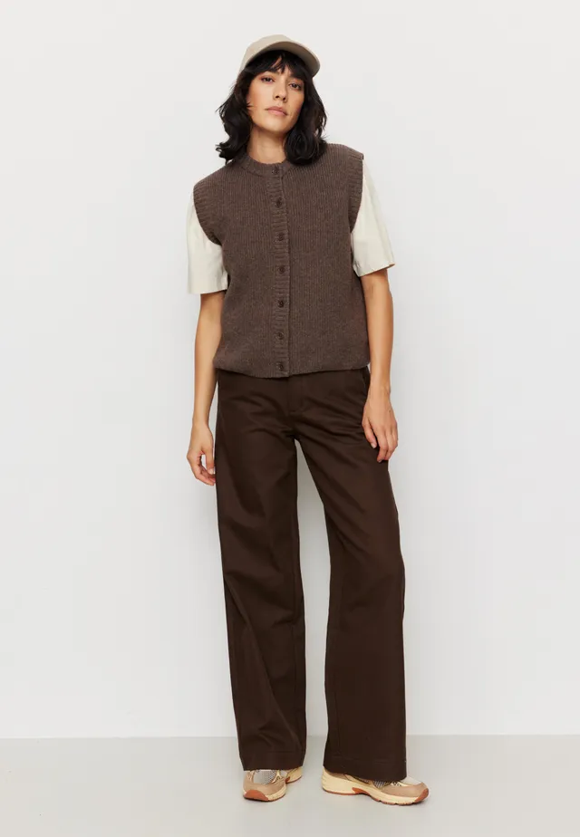 Recolution Ligularia pantaloni marlene cioccolato