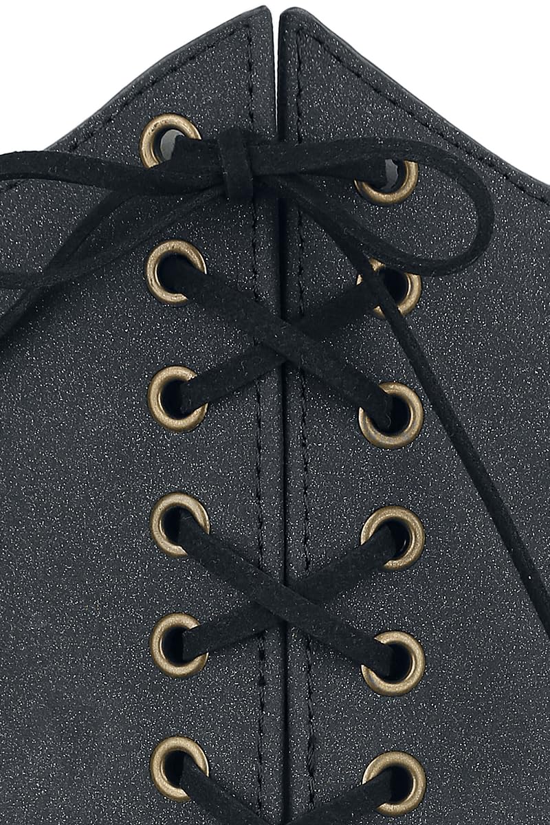 Gothicana by EMP cintura donna nera con lacci