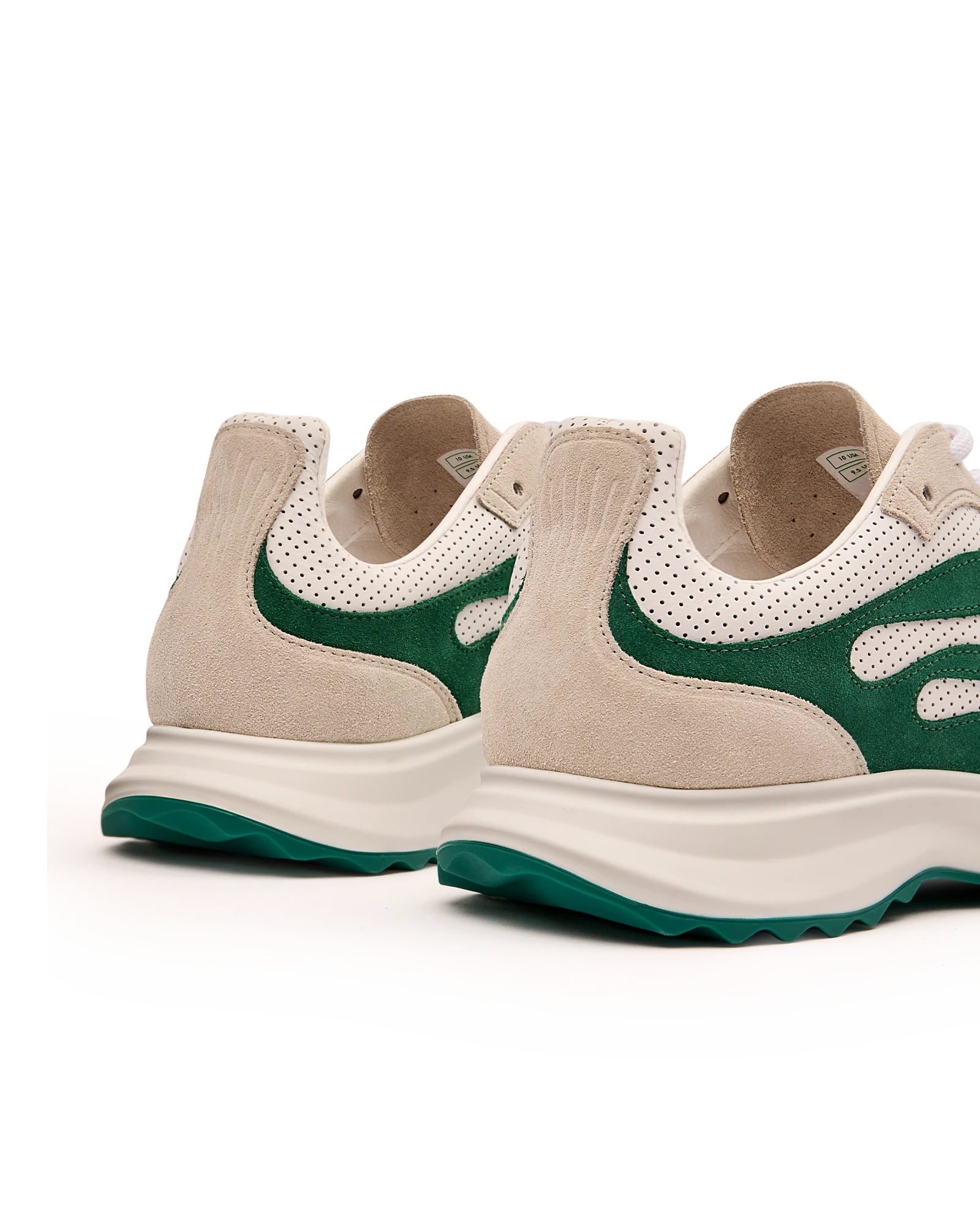 Casablanca Stade sneakers donna bianco verde