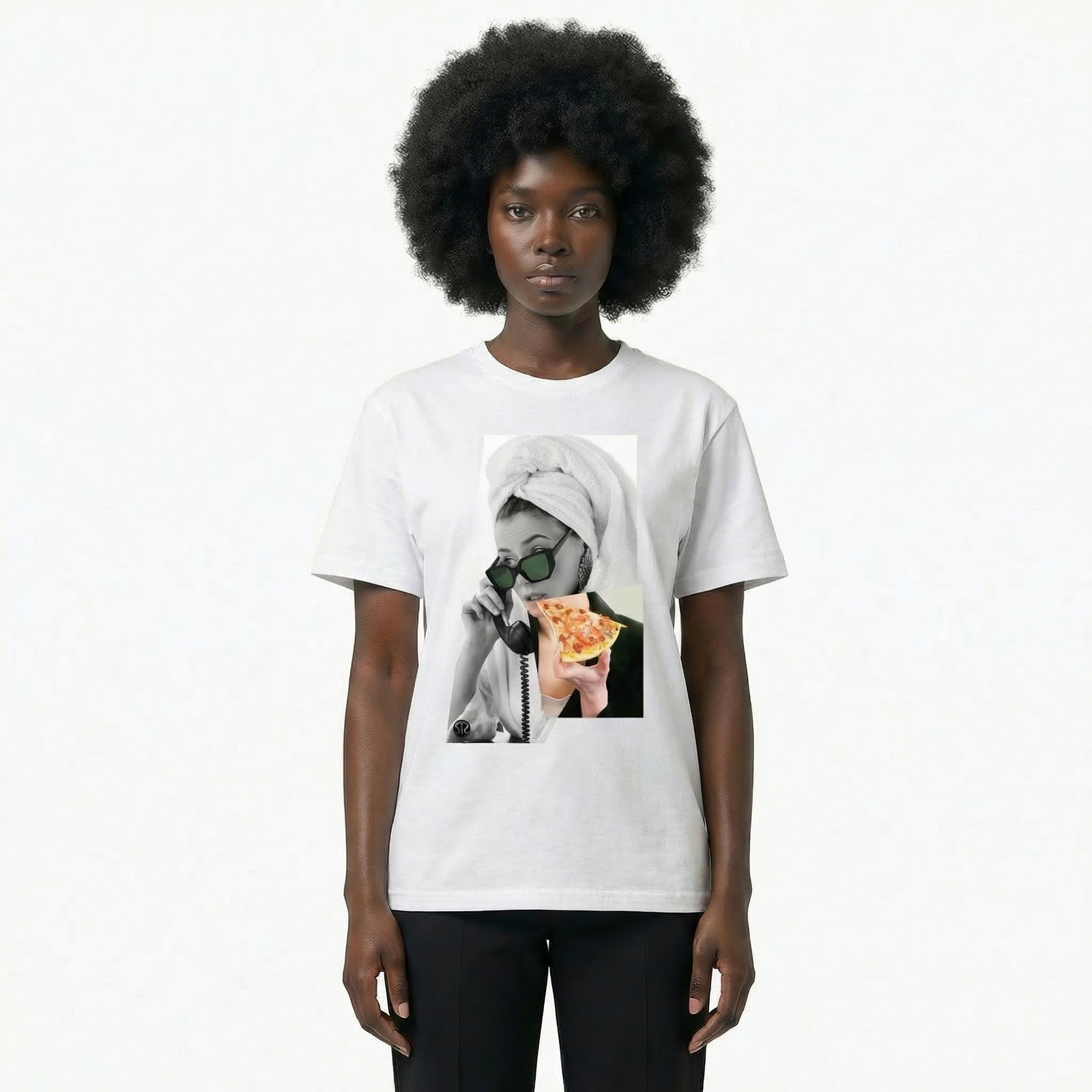 Seetees Pizza T-shirt stampa food