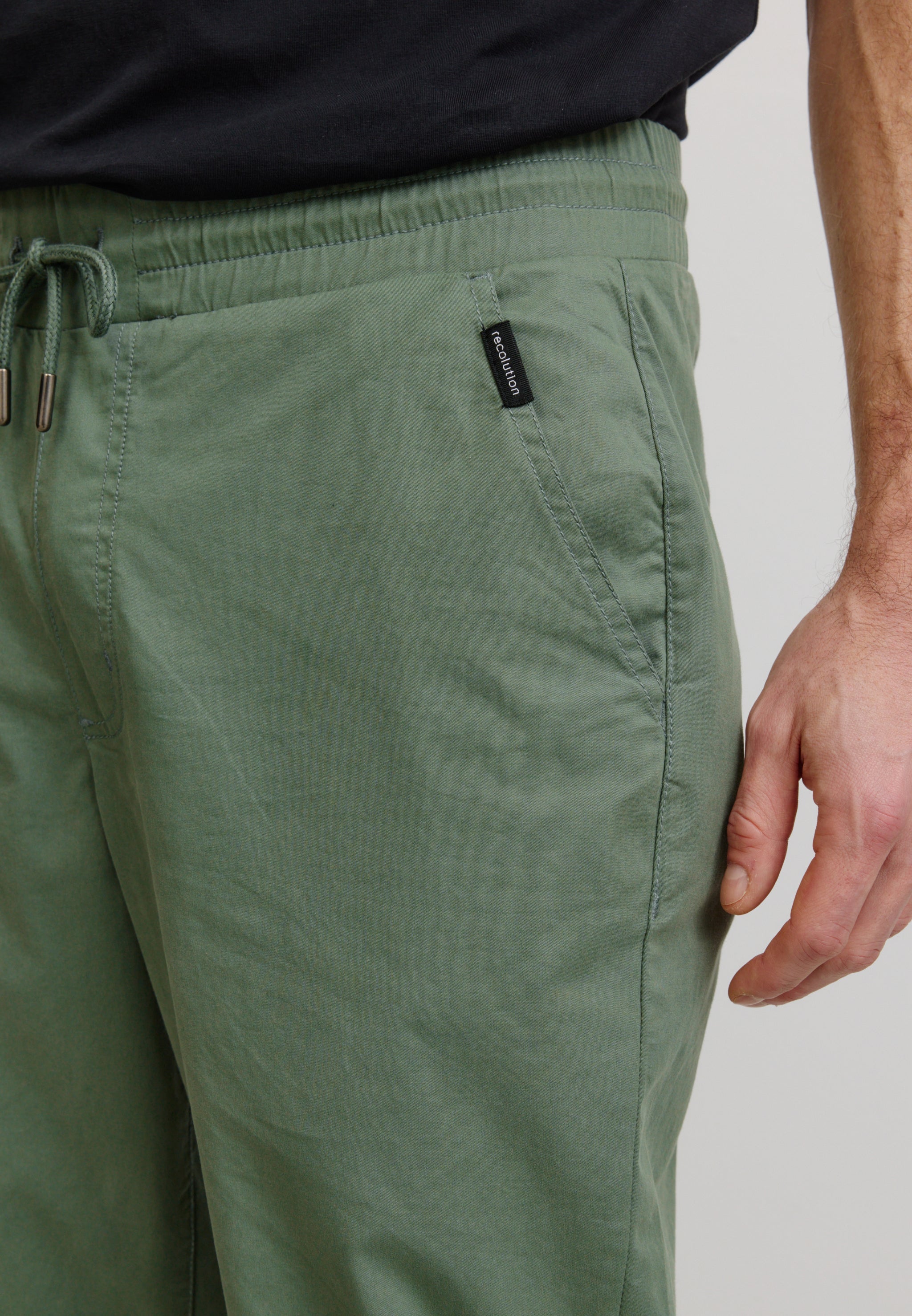 Recolution Taro pantaloni chino khaki cotone bio