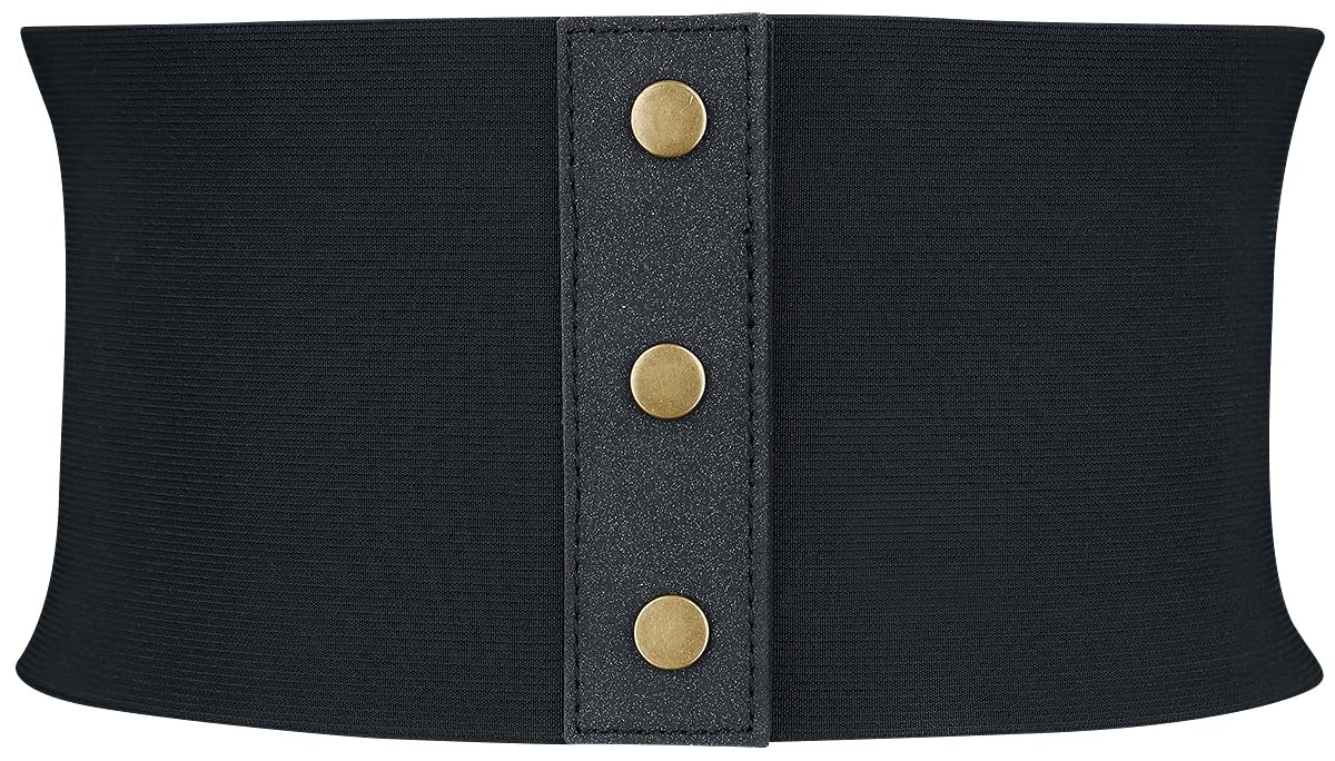 Gothicana by EMP cintura donna nera con lacci