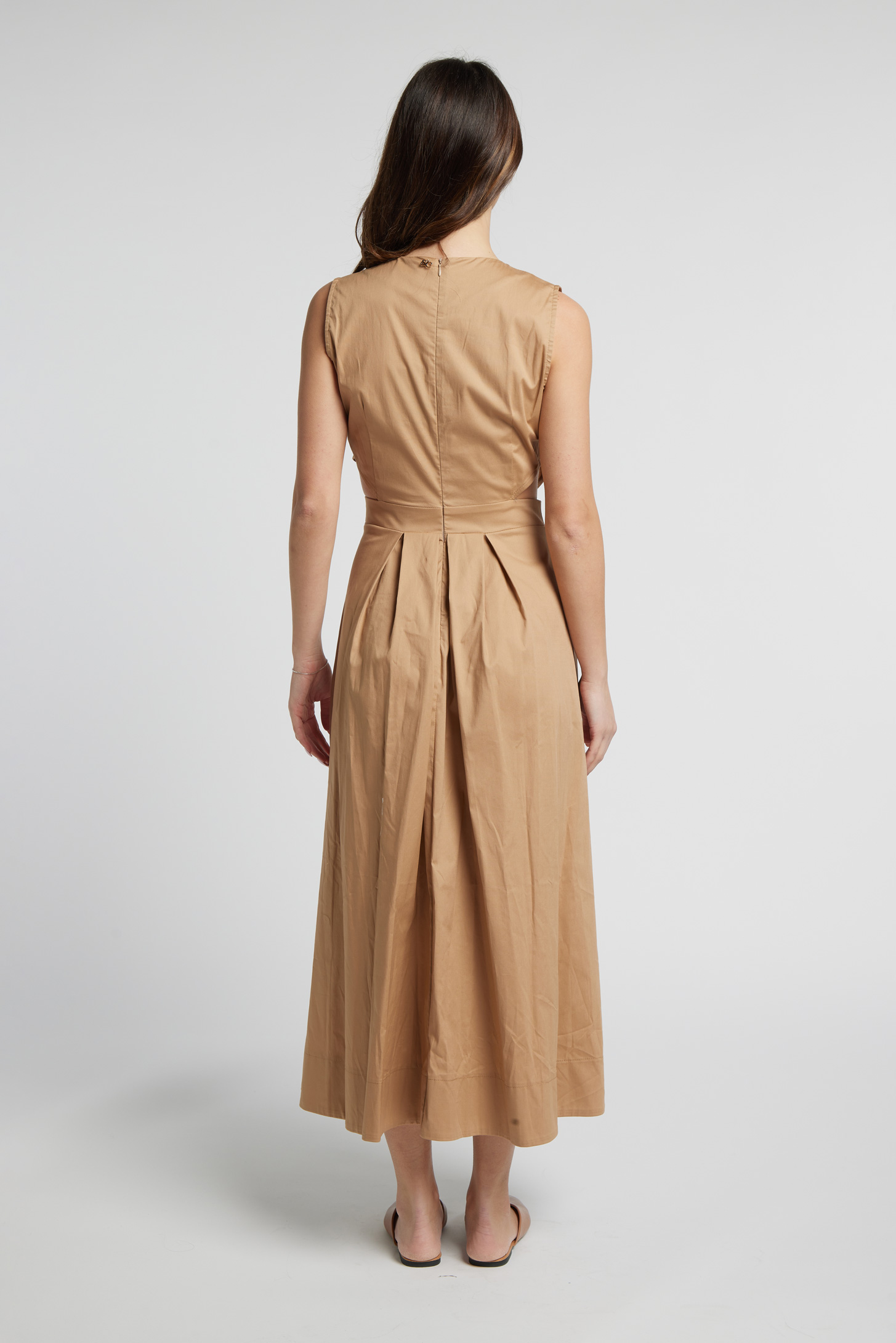 Sarah Chole 27318 abito popeline cotone elasticizzato
