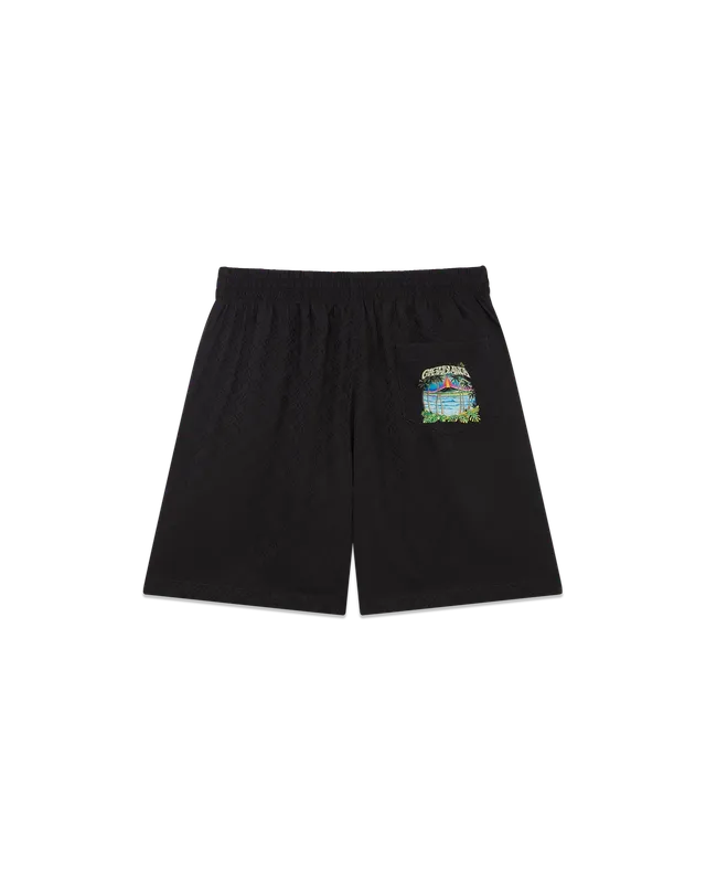 Casablanca Volcano Jacquard pantaloncini seta uomo taglia M