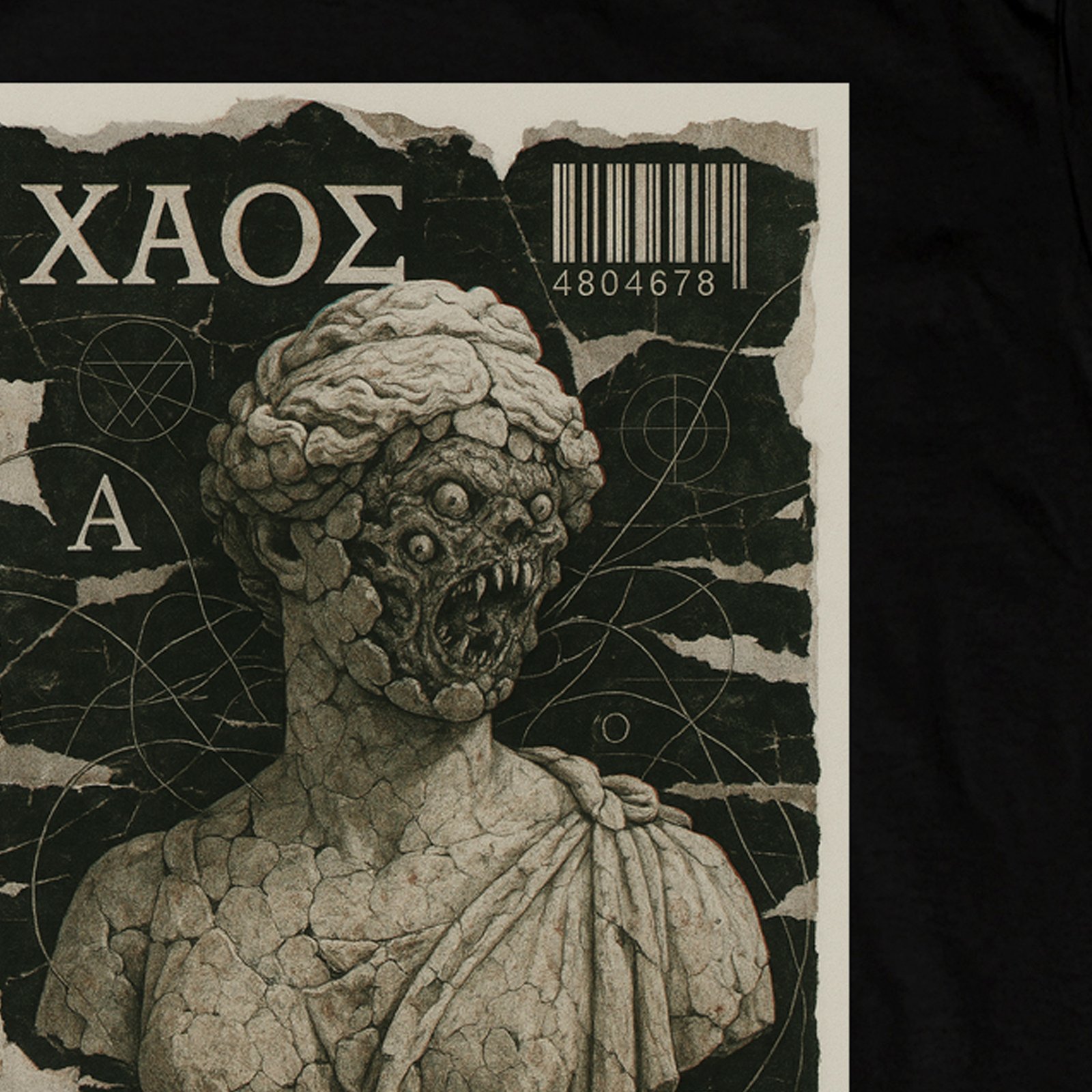 Seetees The Greek Nightmare Echo t-shirt grafica