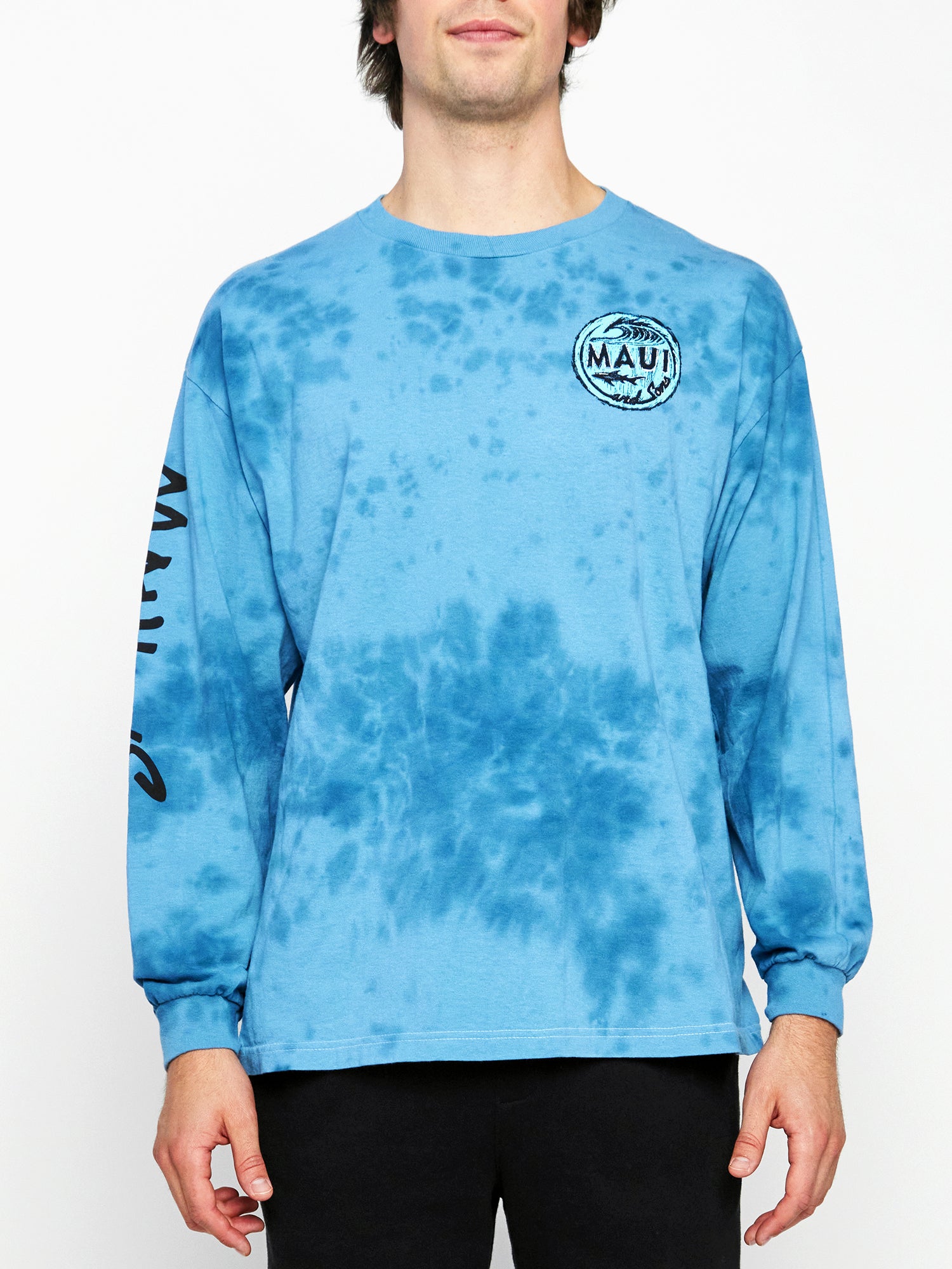 Maui and Sons Shark Shack maglia deep water cotone