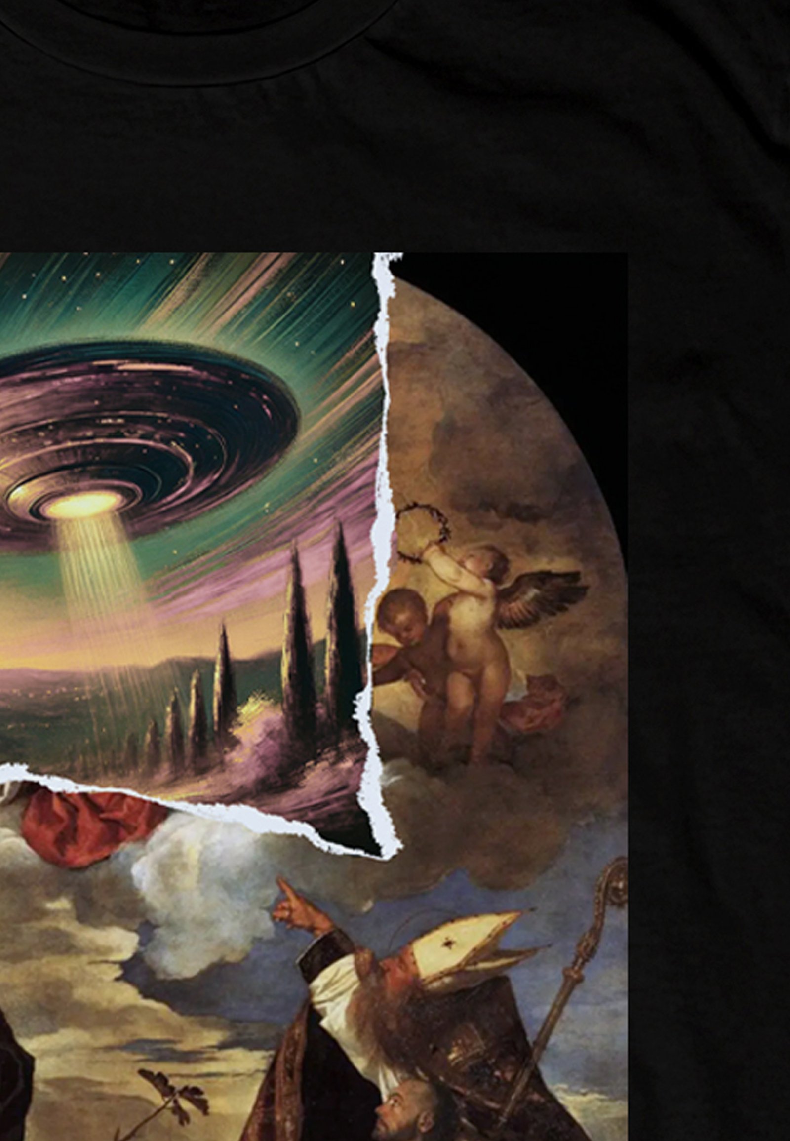 Seetees San Biagio t-shirt grafica Roma