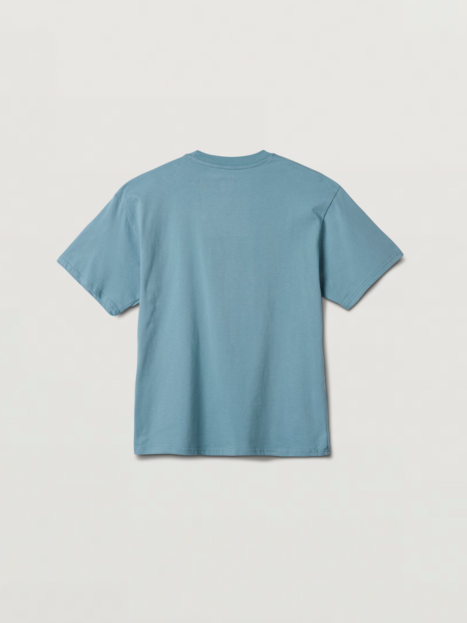 Maui and Sons Nova maglietta boxy blu acciaio cotone