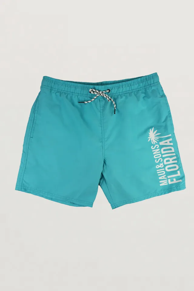 Maui and Sons Florida costume boxer uomo blu