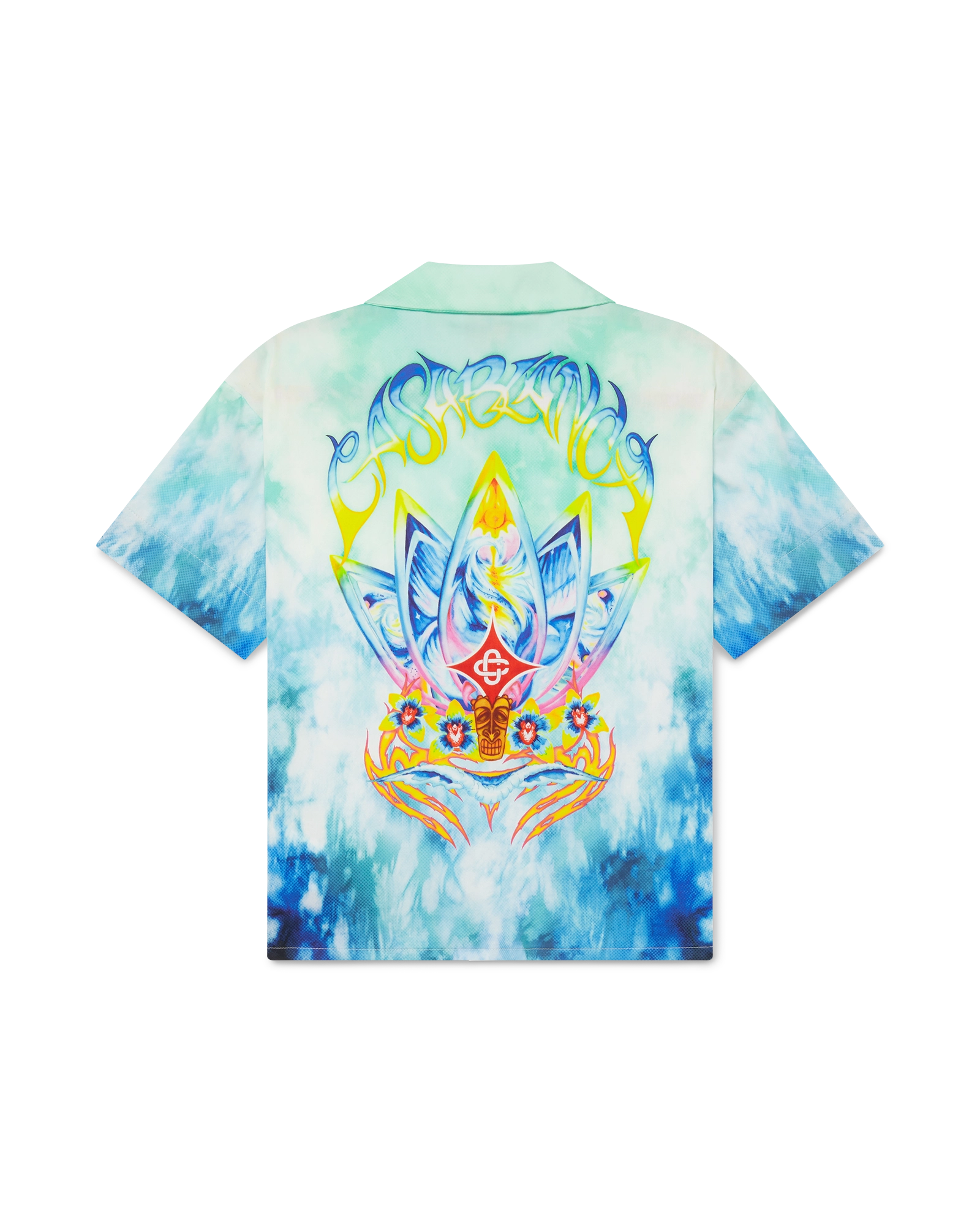Casablanca Aloha camicia bambino cotone stampata 7-8 anni