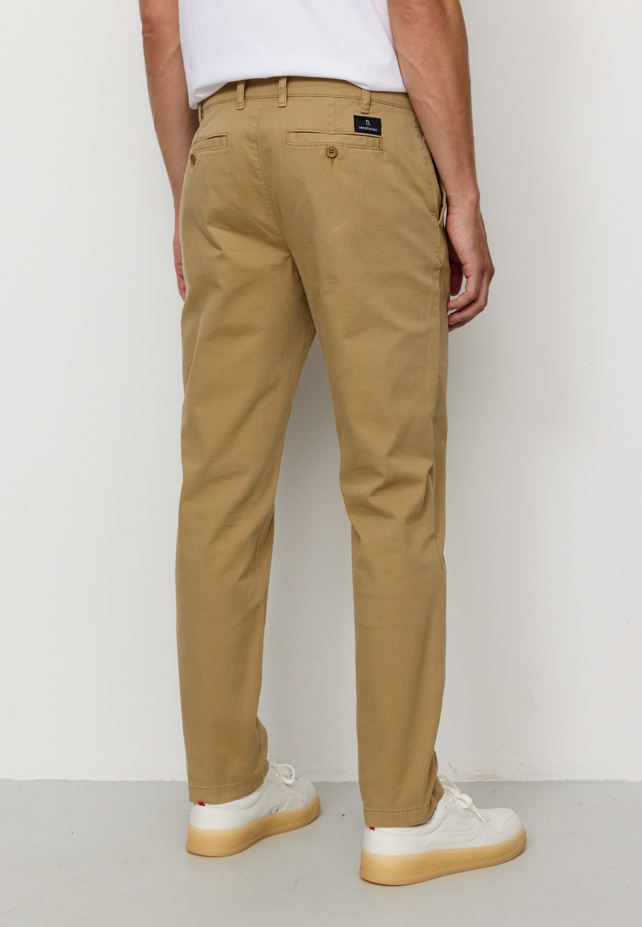 Recolution Kelp chino marrone cotone bio