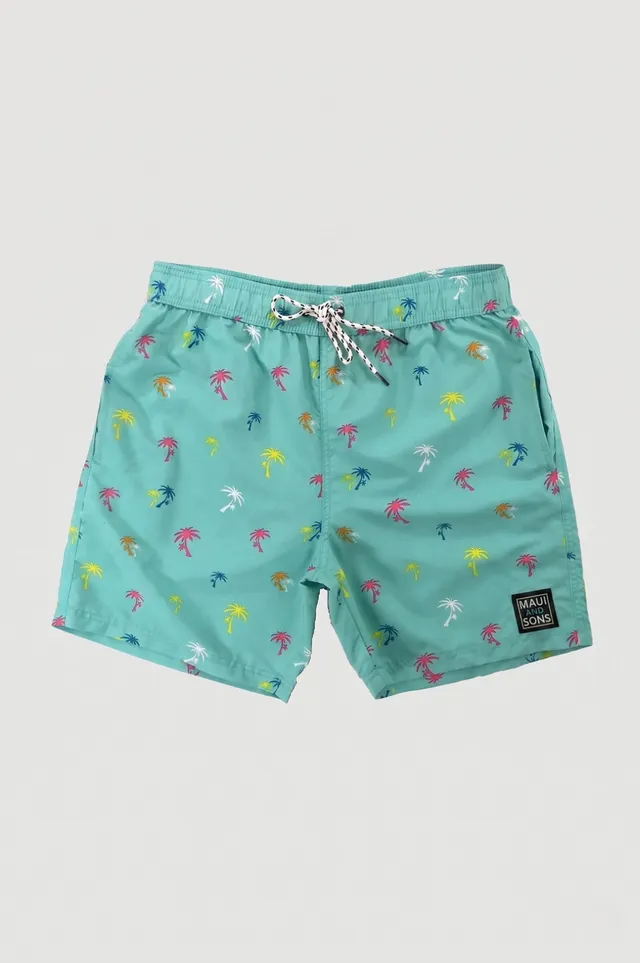 Maui and Sons Palm Beach Pool Shorts pantaloncini mare 43 cm