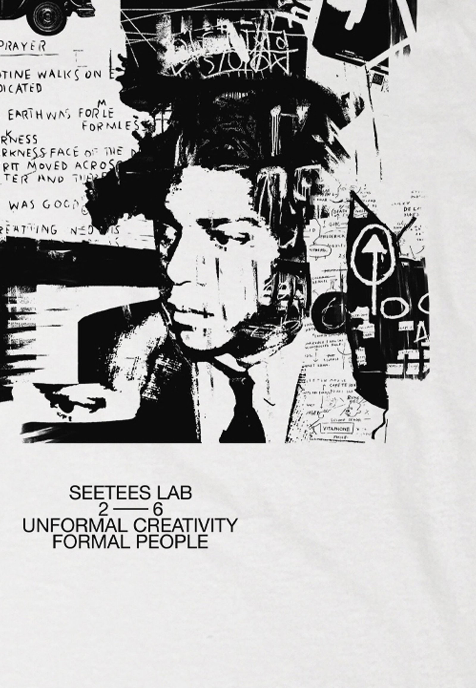 Seetees The Painters Basquiat Black t-shirt nera