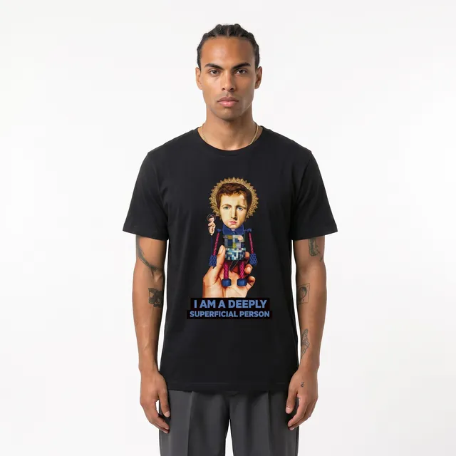 Seetees Saint T-shirt stampa robot