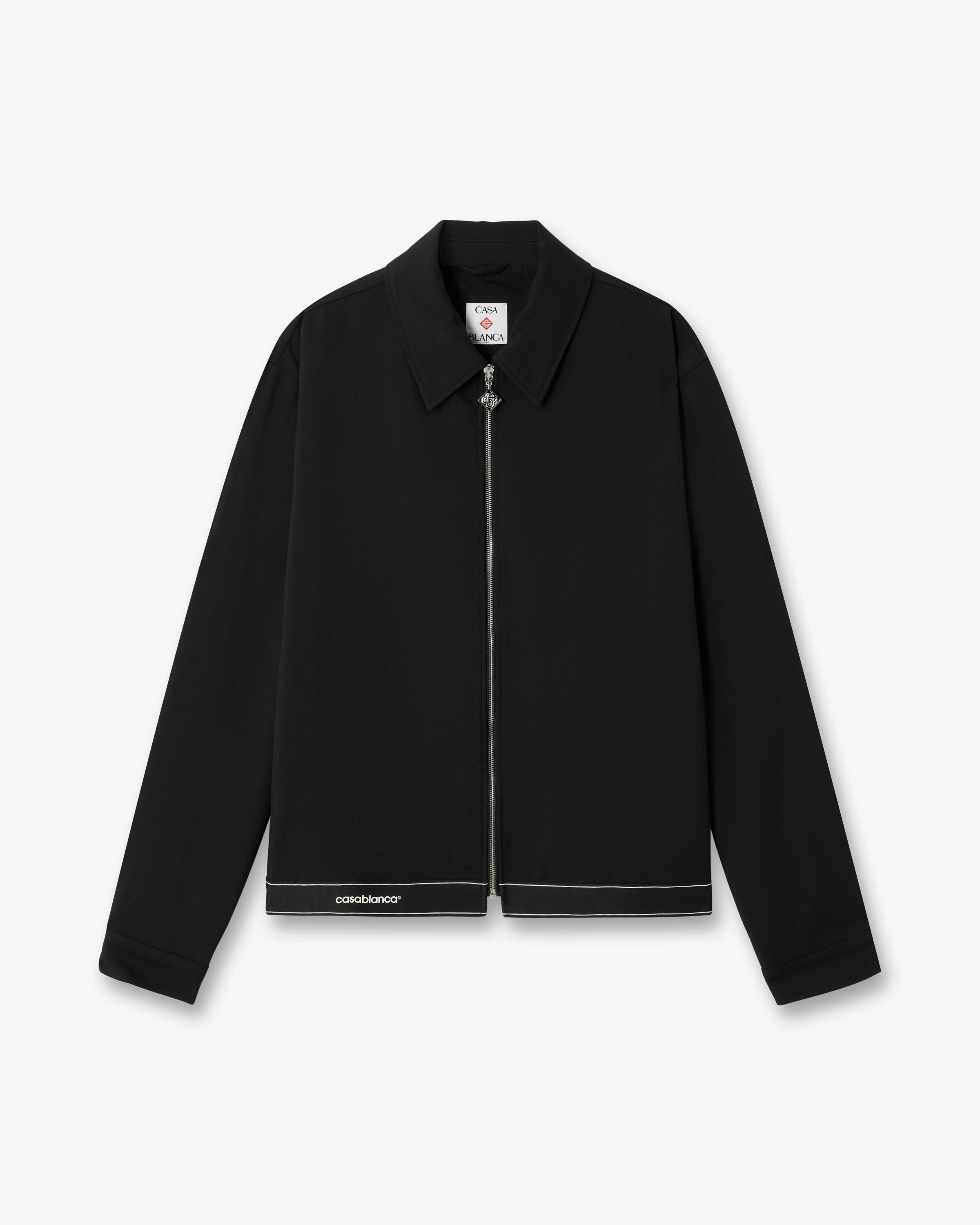 Casablanca Tailored Sports giacca nera lana